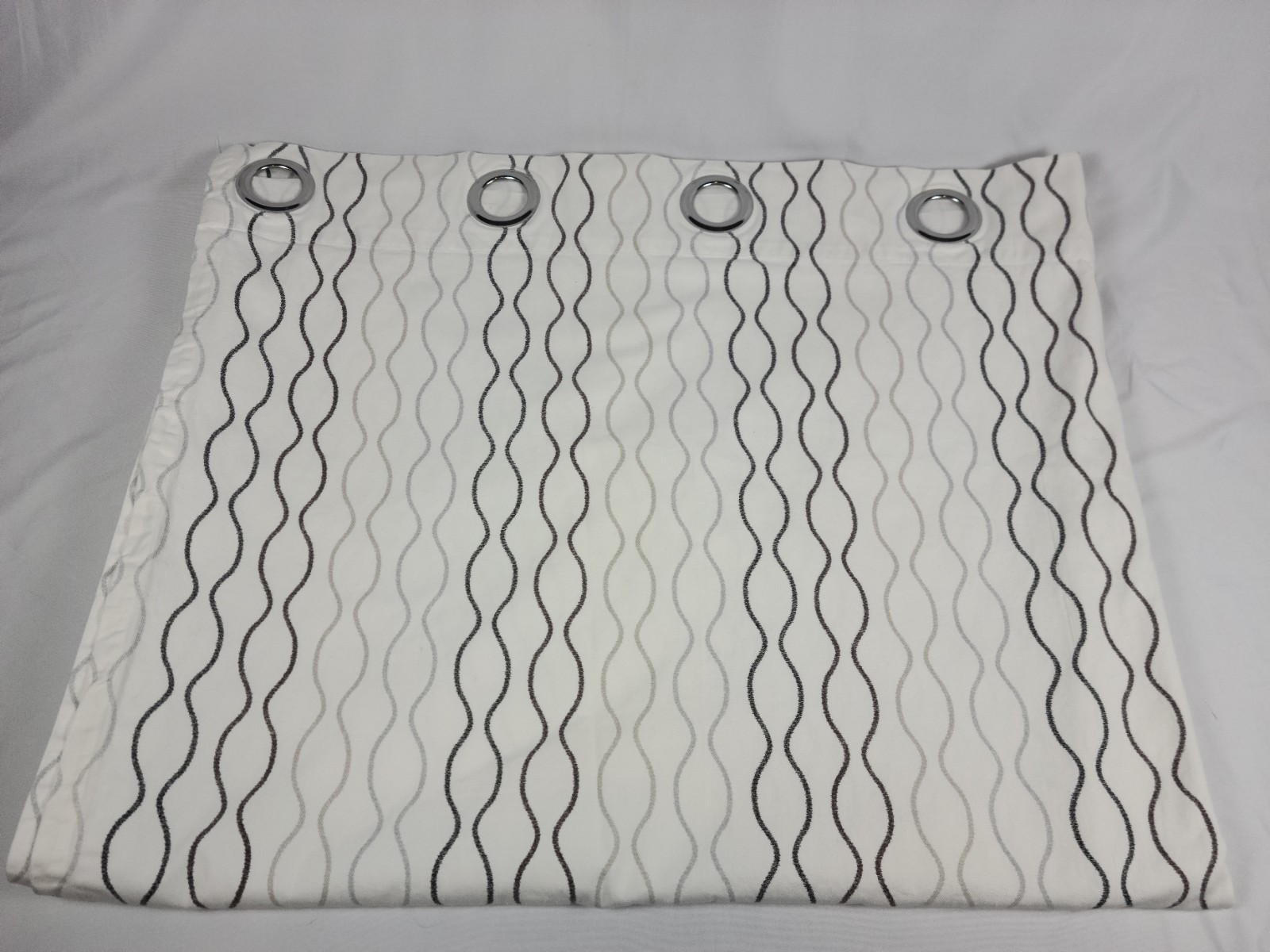 Ikea Henny Rand Curtains Brown & Grey