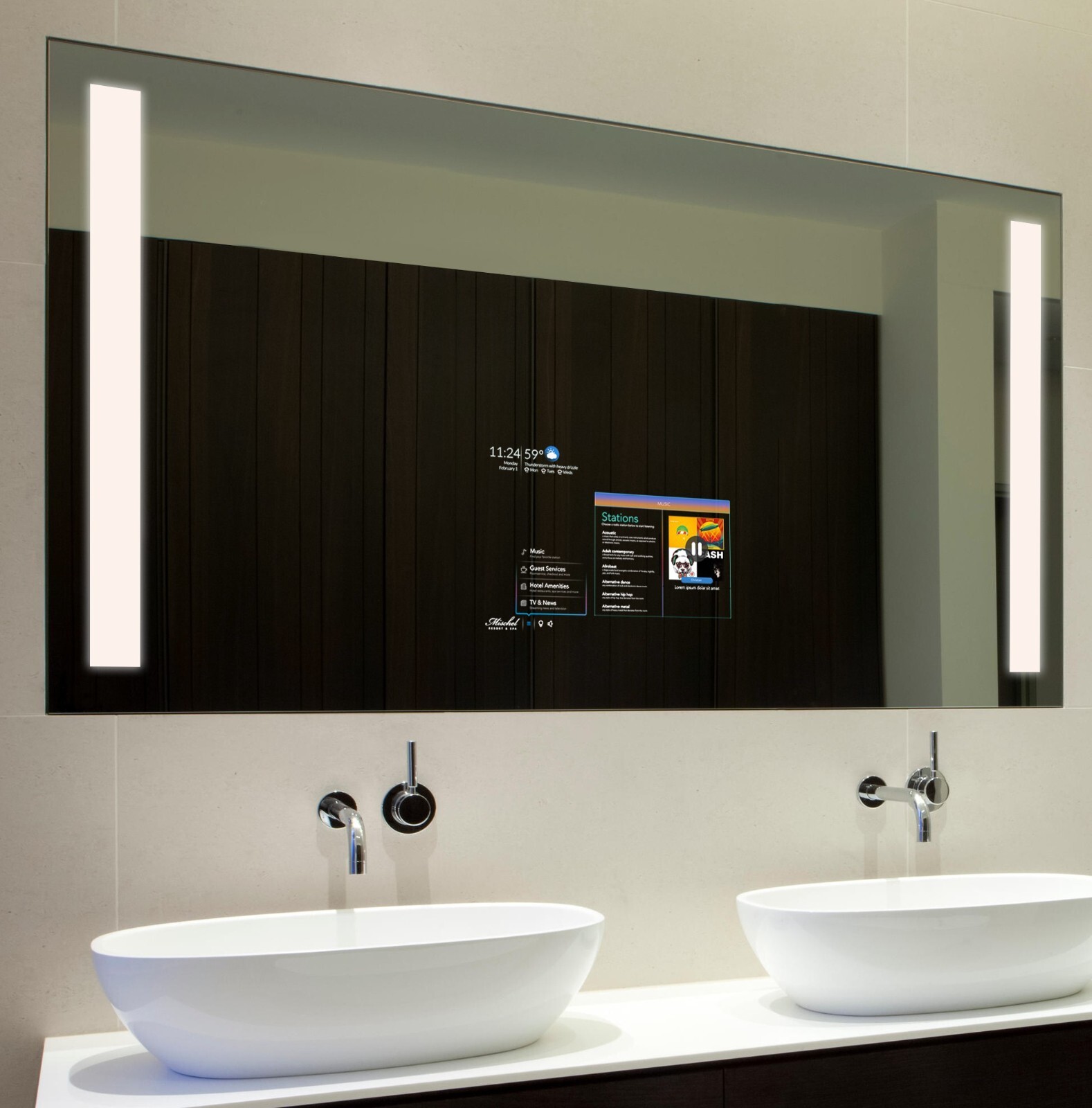 Two Way Infinity Mirror Film/Tint 12″x6′ DIY Professional Grade Magic mirror