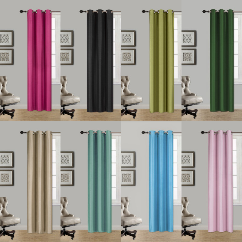 INSULATED FOAM LINED THERMAL BLACKOUT GROMMET WINDOW CURTAIN K92 1PC Panel