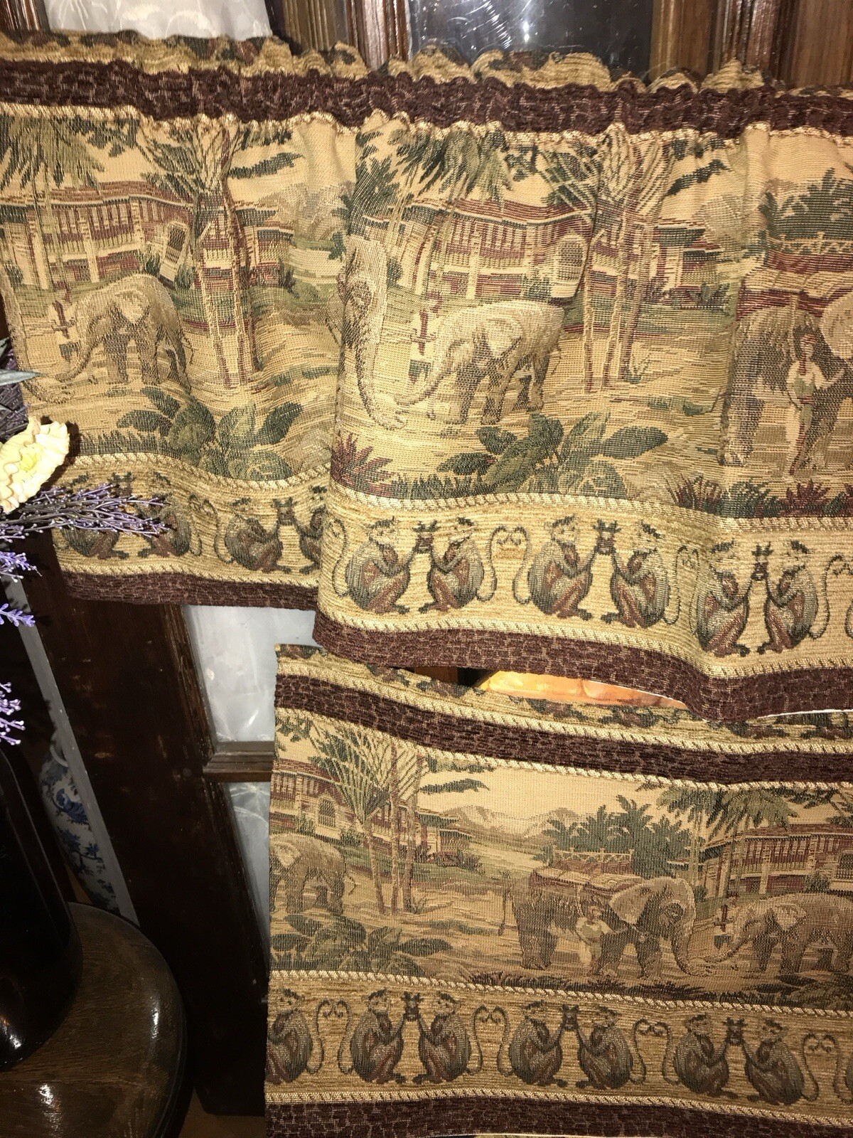 Unusual Window Valances/1 Pair “One Of A Kind”