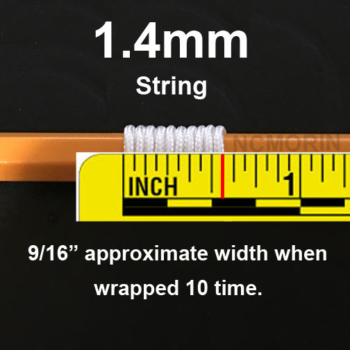 50 feet 1.4mm Alabaster Window Blind Cord, String – Horizontal and RV Blinds