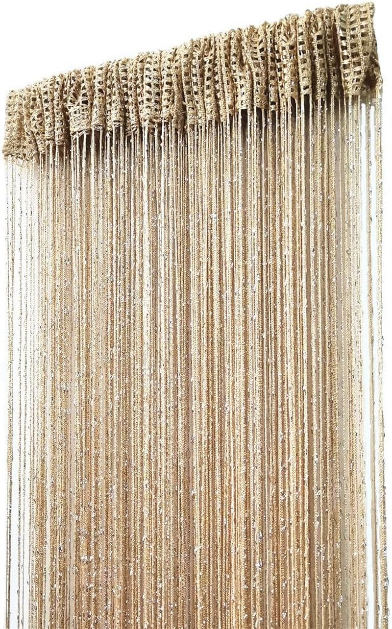 Decorative Door String Curtain Wall Panel Fringe Window Room Divider Blind Divid