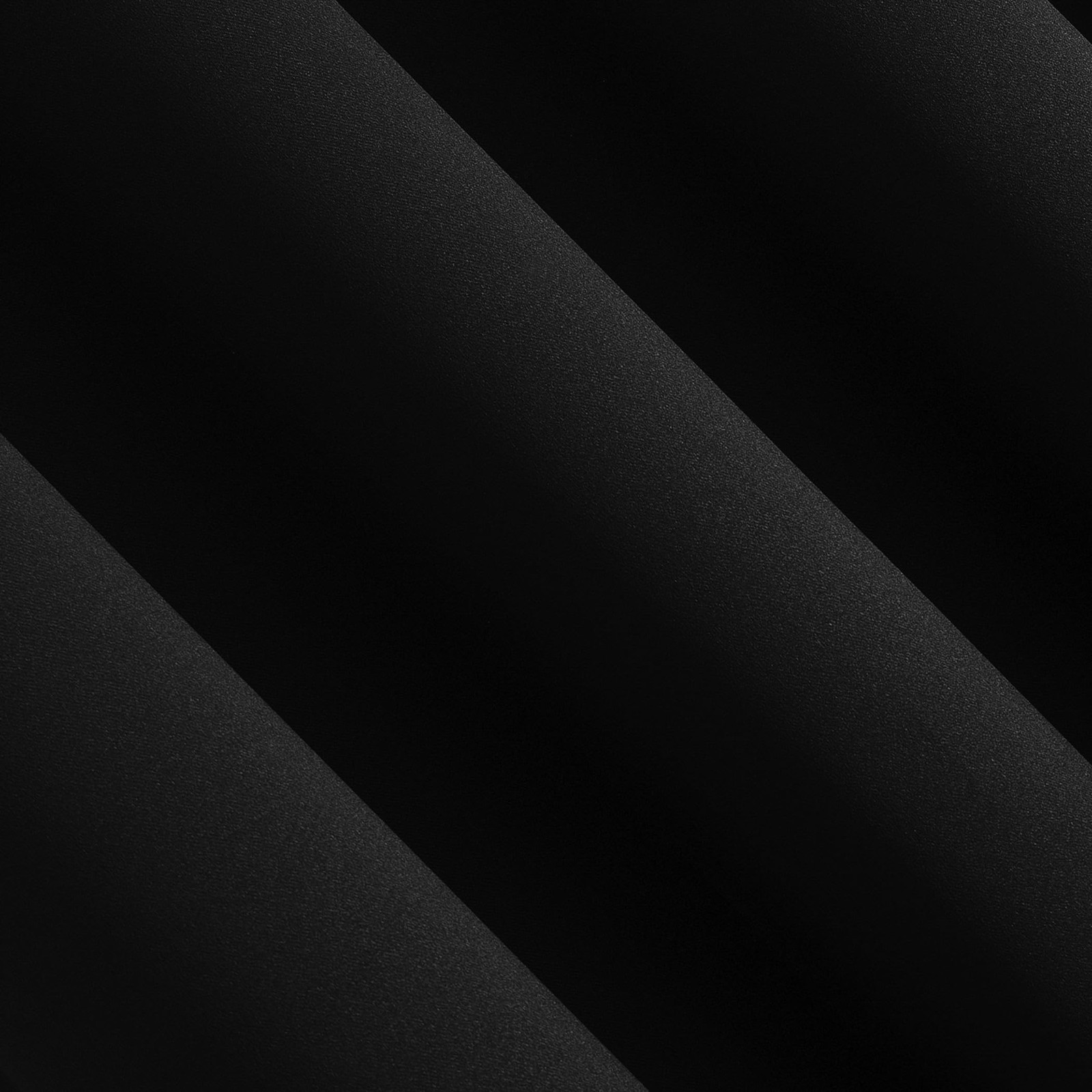 100% Blackout Rod Pocket Curtain Panel, 40″x84″, Black Theater Grade
