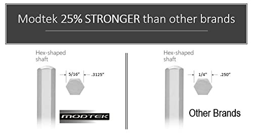 New Blind Wand/Rod – Color White- High Strength (12″ Clear 2 Pack)