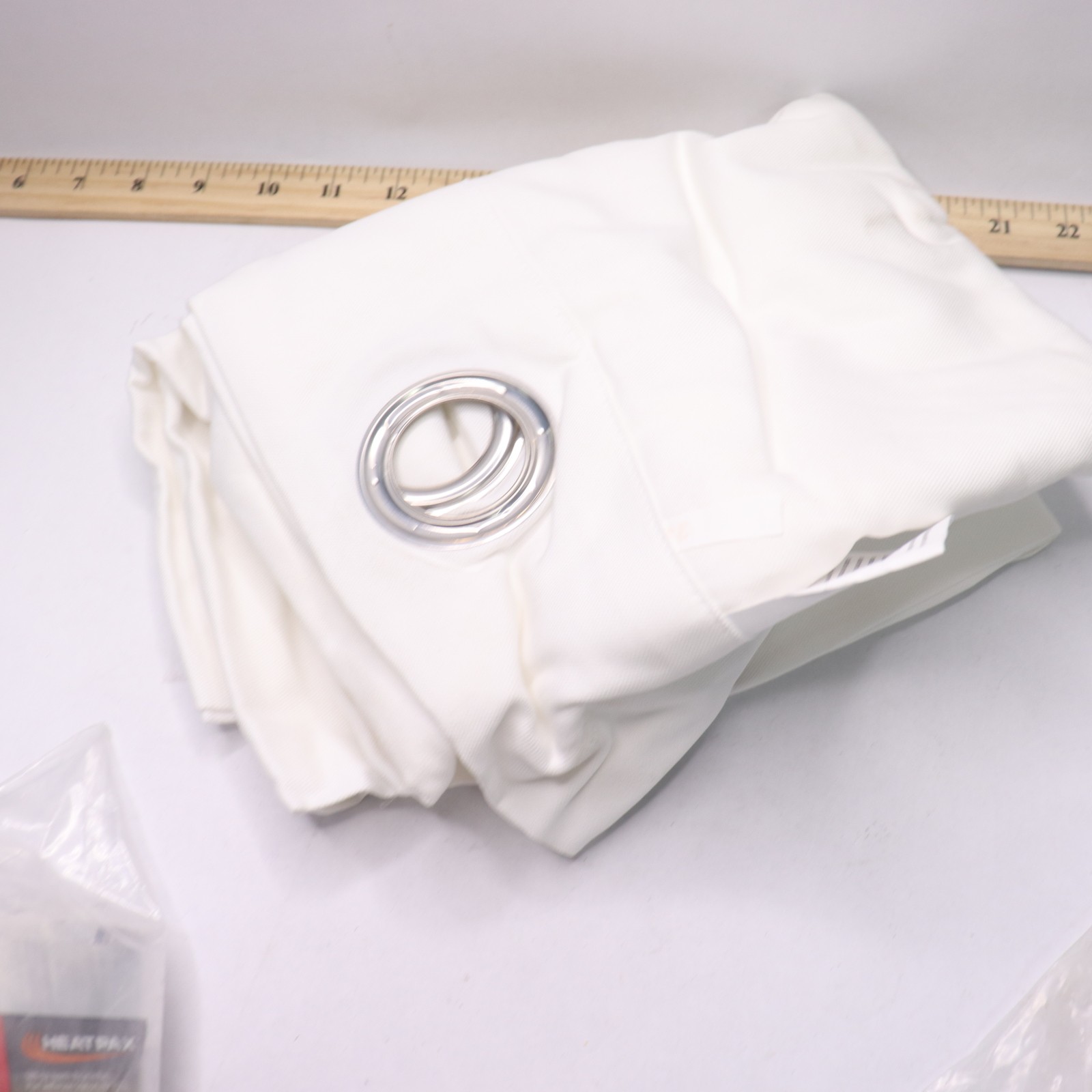 Grommet Room Darkening Curtain Solid White 42" x 84" 1000 026 803
