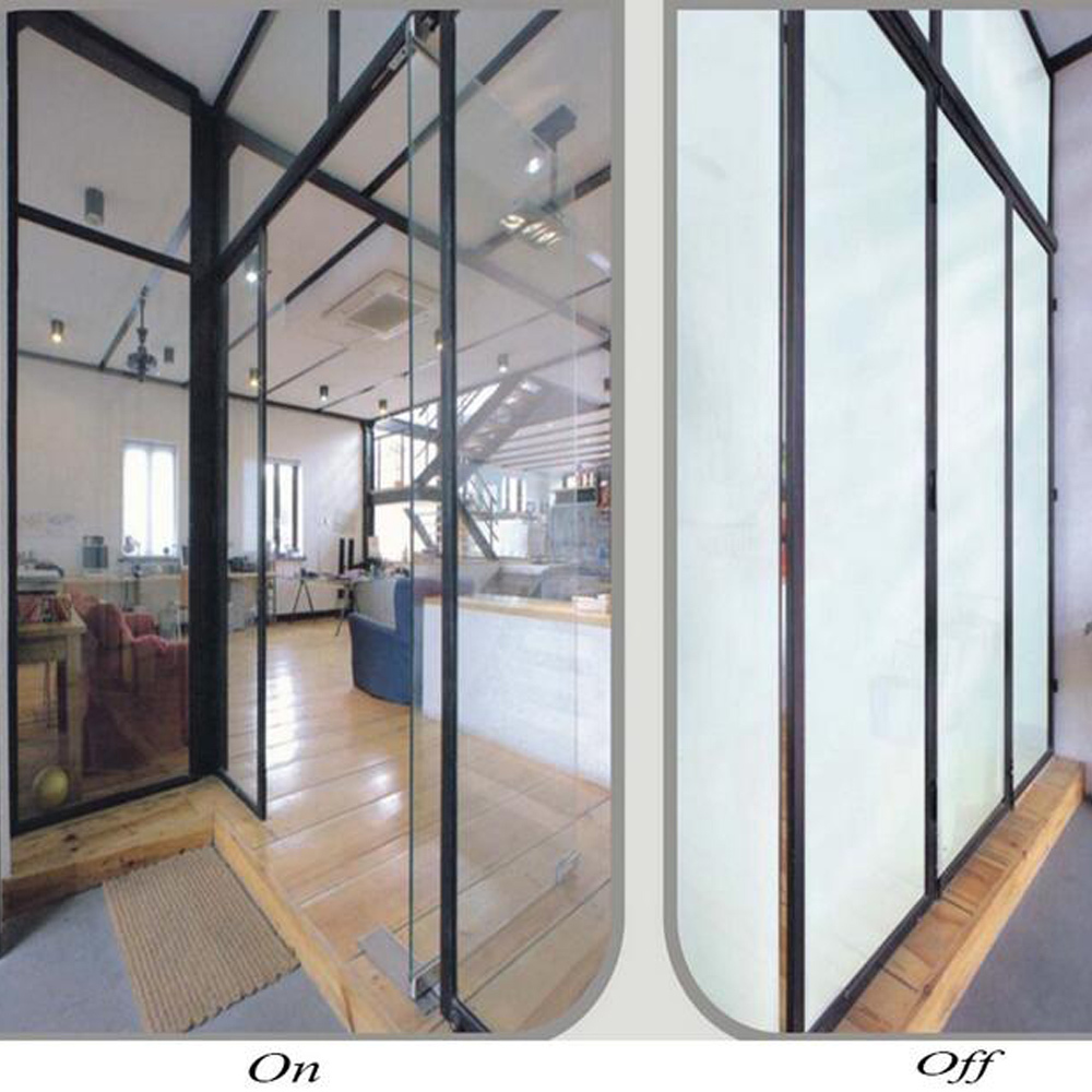 6in x 12in White to Opaque PDLC Smart Switchable Glass Film Electrochromic Vinyl