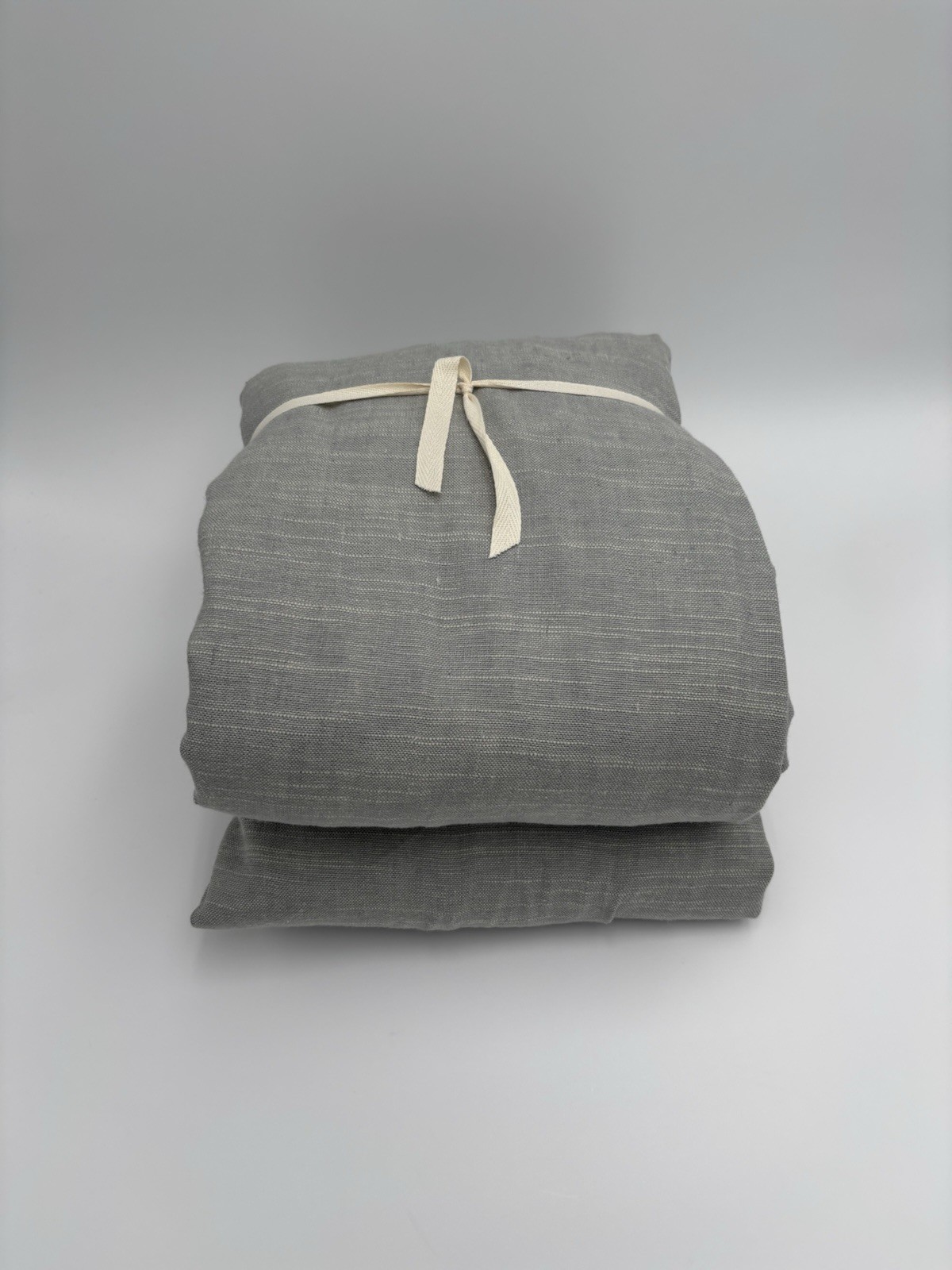 Pottery Barn Emery Linen Pinch Pleat Blackout Curtain~50 x 124~Mineral Blue READ