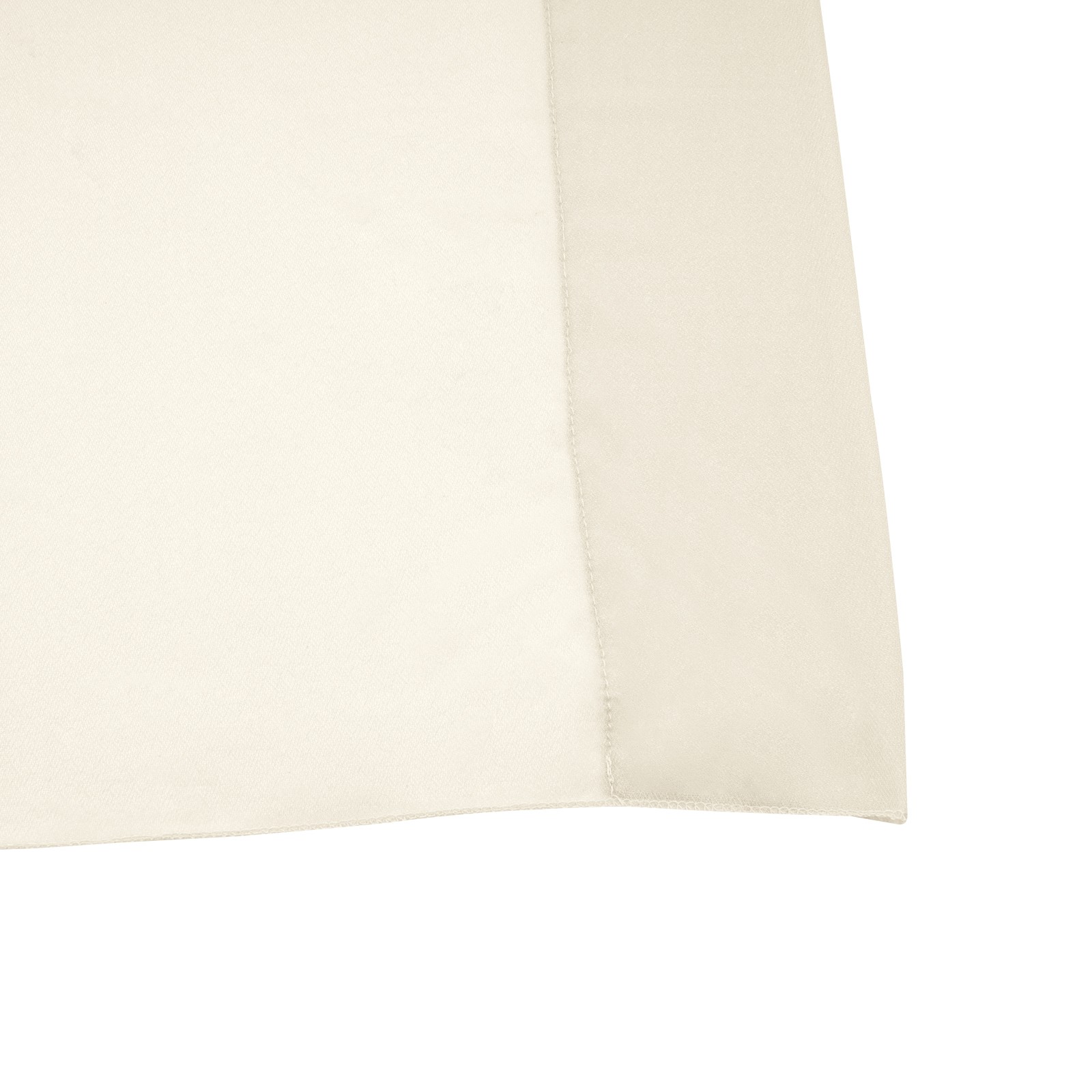 6pcs Beige Ceiling Drapes Professional Sheer Ceiling Curtain Party Decor 5×20 ft