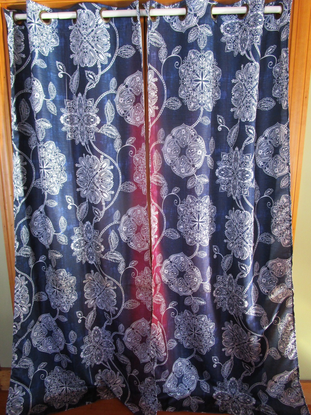 S.L. Home Fashions Set of 2 Curtain Panels Drapes 36″ x 82.5″ Bronze Grommets