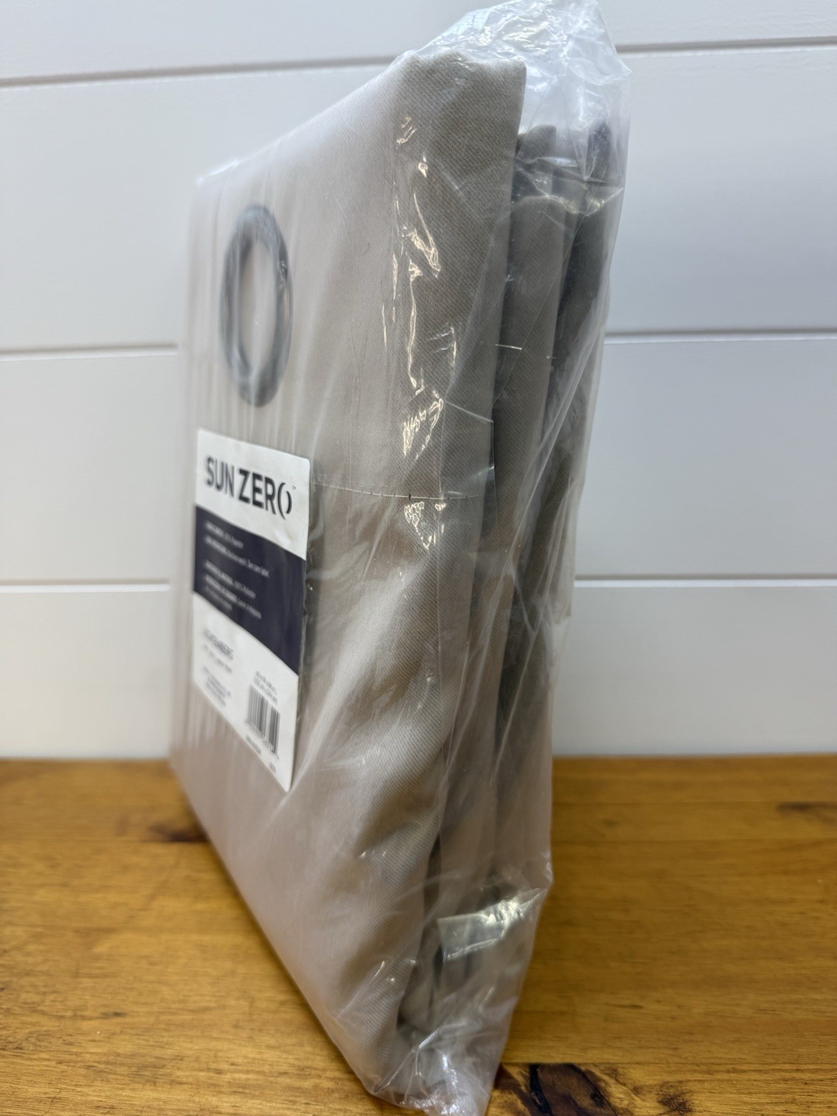 Sun Zero Lichtenberg Grommet Top Curtain Panel 40” W x 96” L