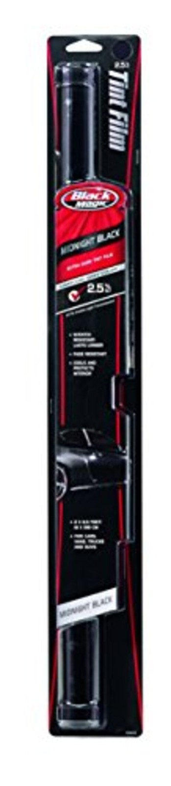 Black Magic 5044819 Midnight Black Extra Dark Tint Film, 2.5% 2.50% Select 2.5%