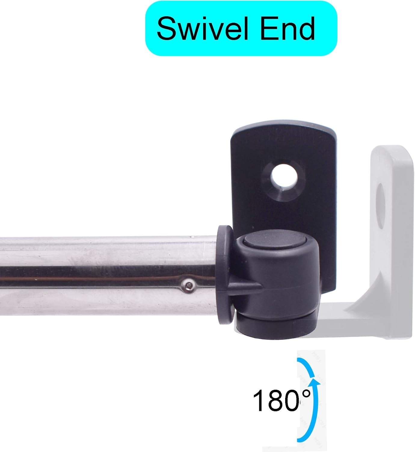 Versatile Cafe Rod 16″ to 28″ – Perfect for Inside Window Frames or Cabinets