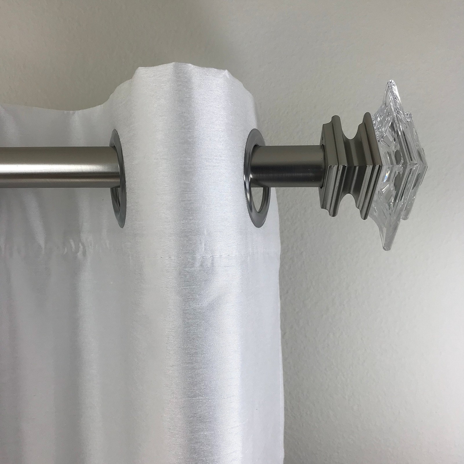 NONO Bracket – No Drill Curtain Rod Bracket for Vertical Blinds, Outside Moun…