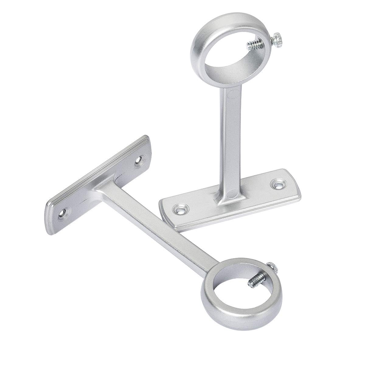 Ceilingmount Curtain Rod Bracket Ceiling Or Wall Mounted Heavy Duty Bracketset
