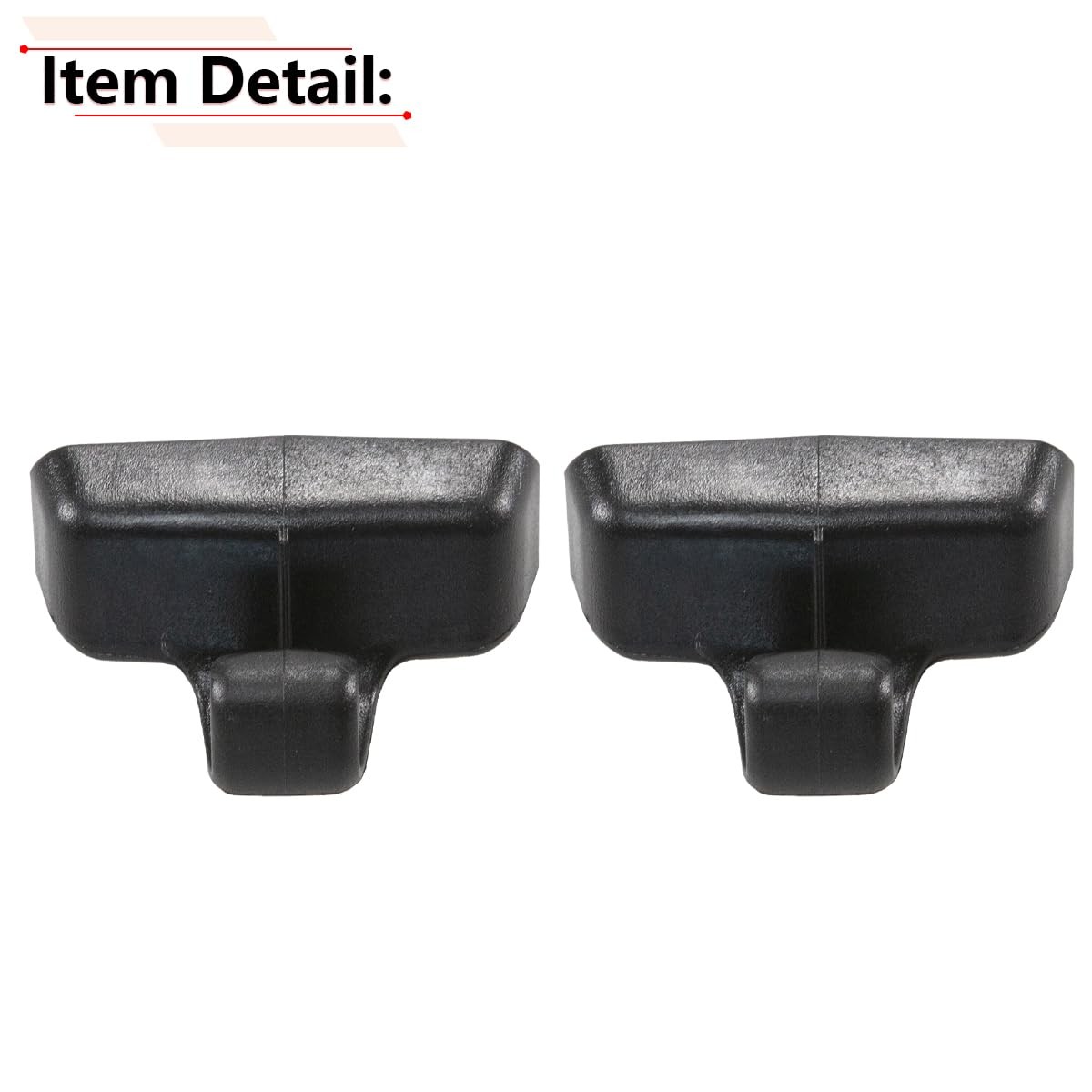 Window Sun Shade Hook Clip for Honda Pilot 2pcs