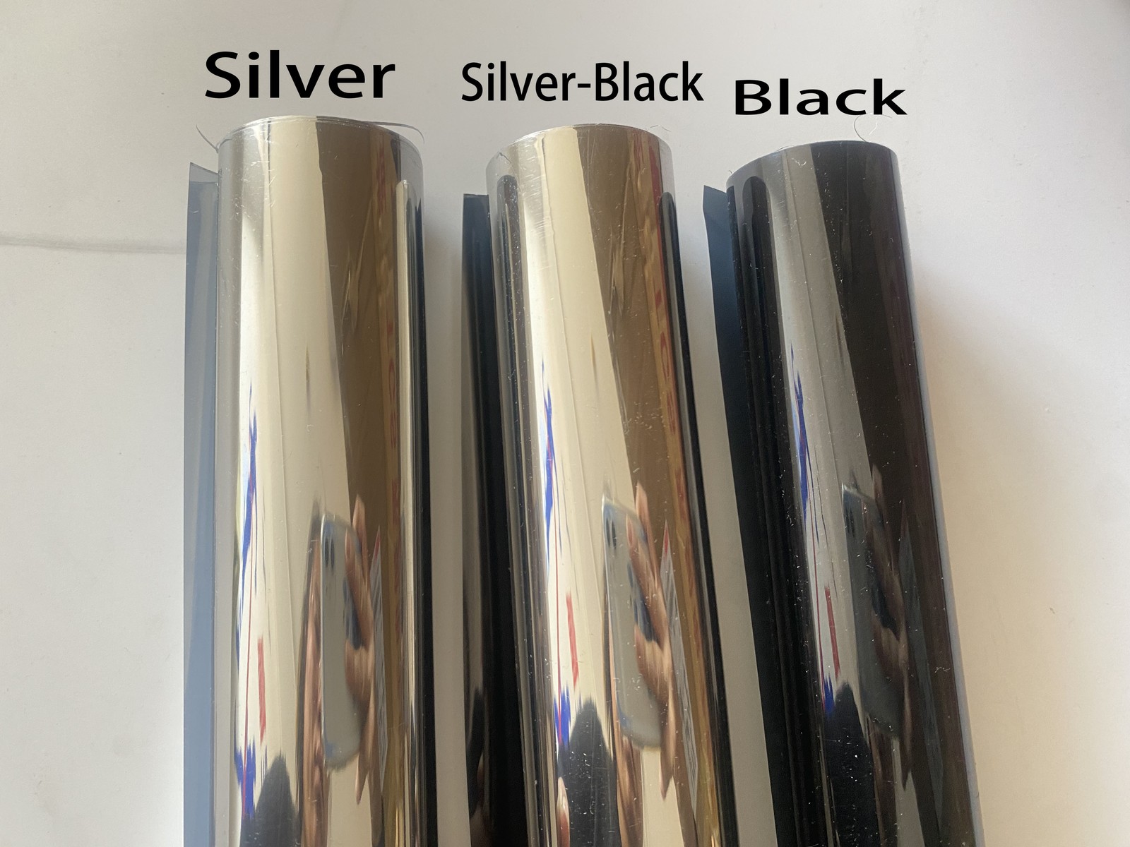 One Way Mirror Tint Window Film Privacy Protect UV Reflective Sun Block For Car