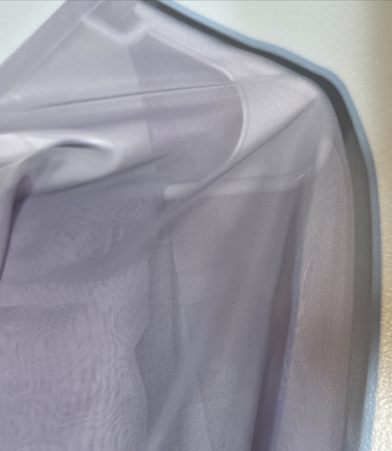 Window Sheer Voile Scarf Valance, Decorative Curtains Lt Purple 3 Piece