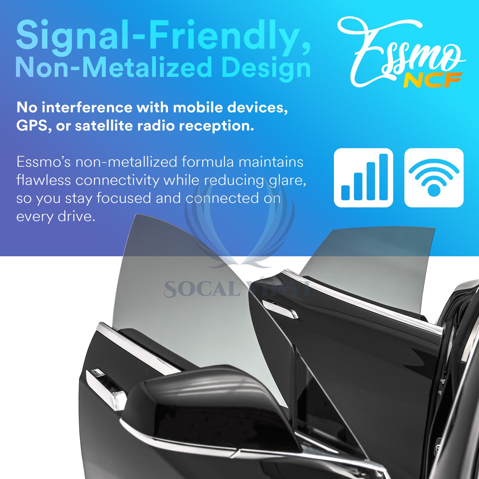 ESSMO Nano Ceramic Window Tint Film 15% VLT Car Home UV Heat Protection NCF15