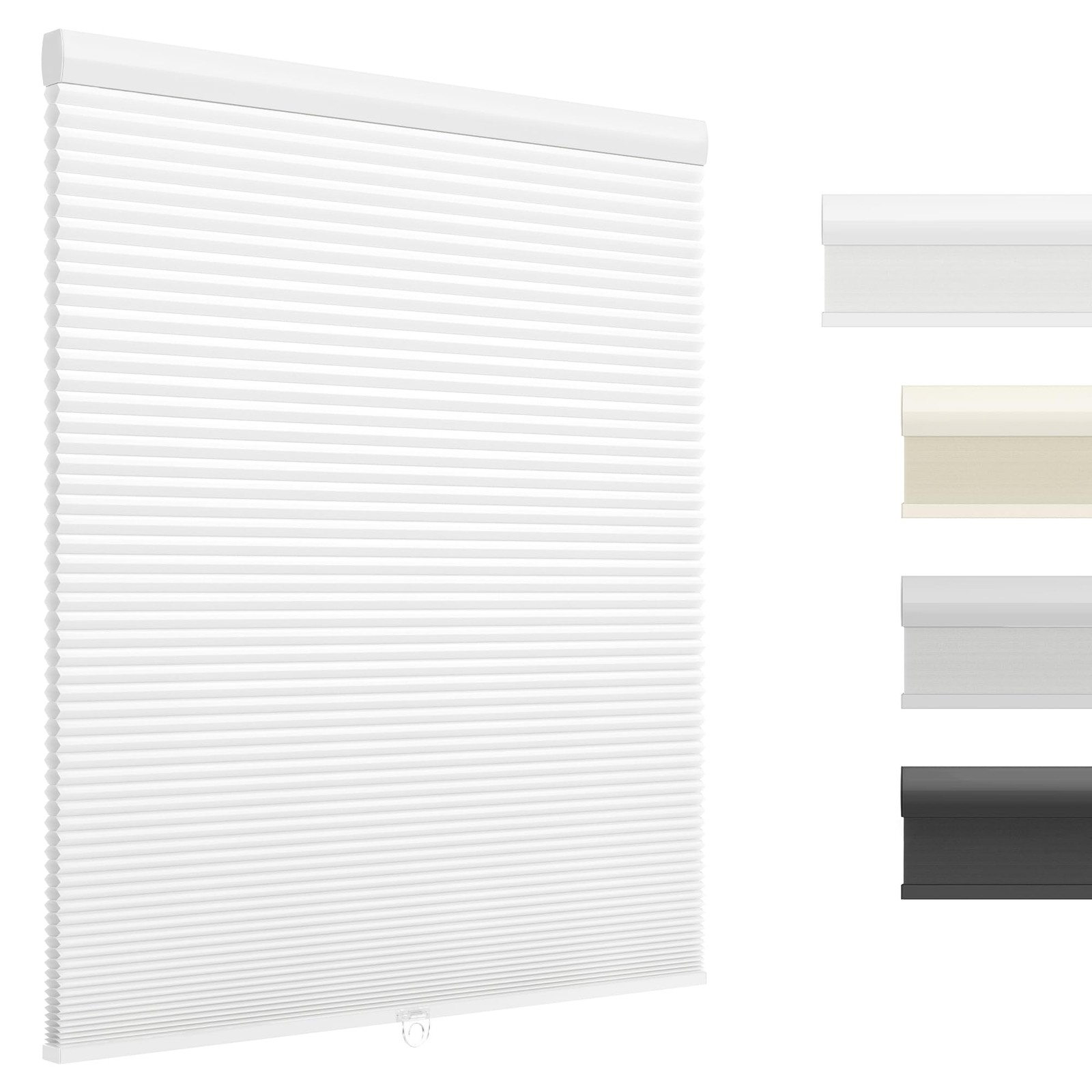 Light Filtering Cordless Cellular Shades, Honeycomb Blinds for Indoor Windows, f