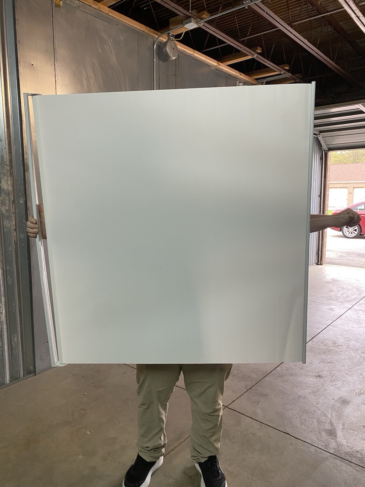 New White Window Pull Blinds – Compact Size (~13.5″ Tall x 4″ Wide)