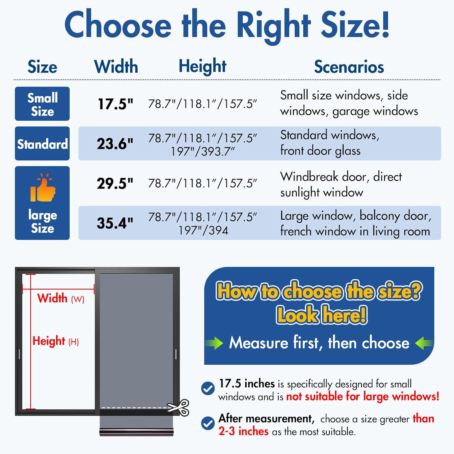 One Way Privacy Window Film with 3 Tools, Reflective Window Tint