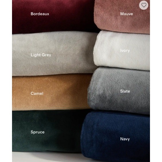 NWOT QUINCE Light Grey Room Darkening Cotton Velvet Modern Luxury Curtain 48×108