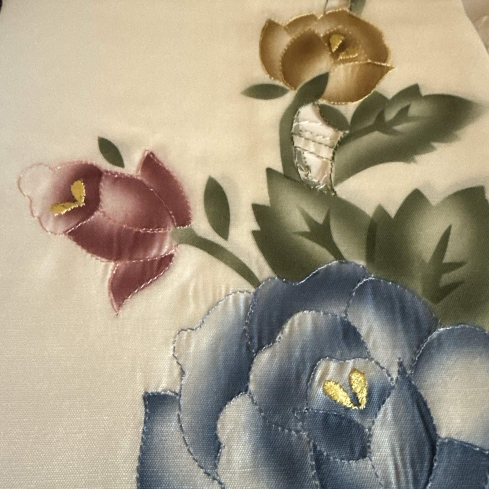 Airbrush Swag Curtain Window Valance White/multi 30”Long N EW
