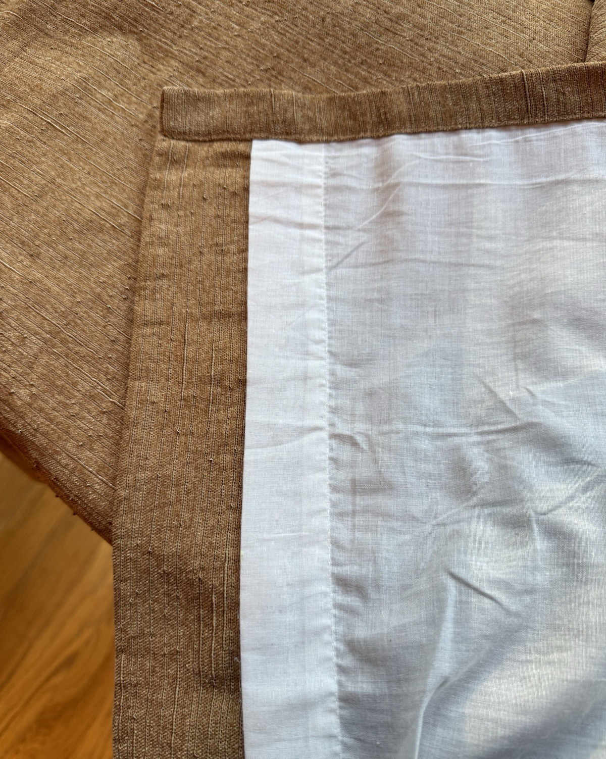 PAIR Chenille Curtain Panels-Lined-Professionally Hemmed for Clip Rings-44 x 86″