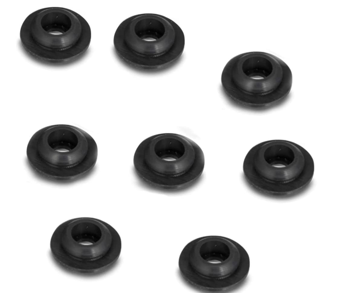 Obida 8 Pack 57049 Black Round Stove Grate Grommets for Atwood/Wedgewood Stov…