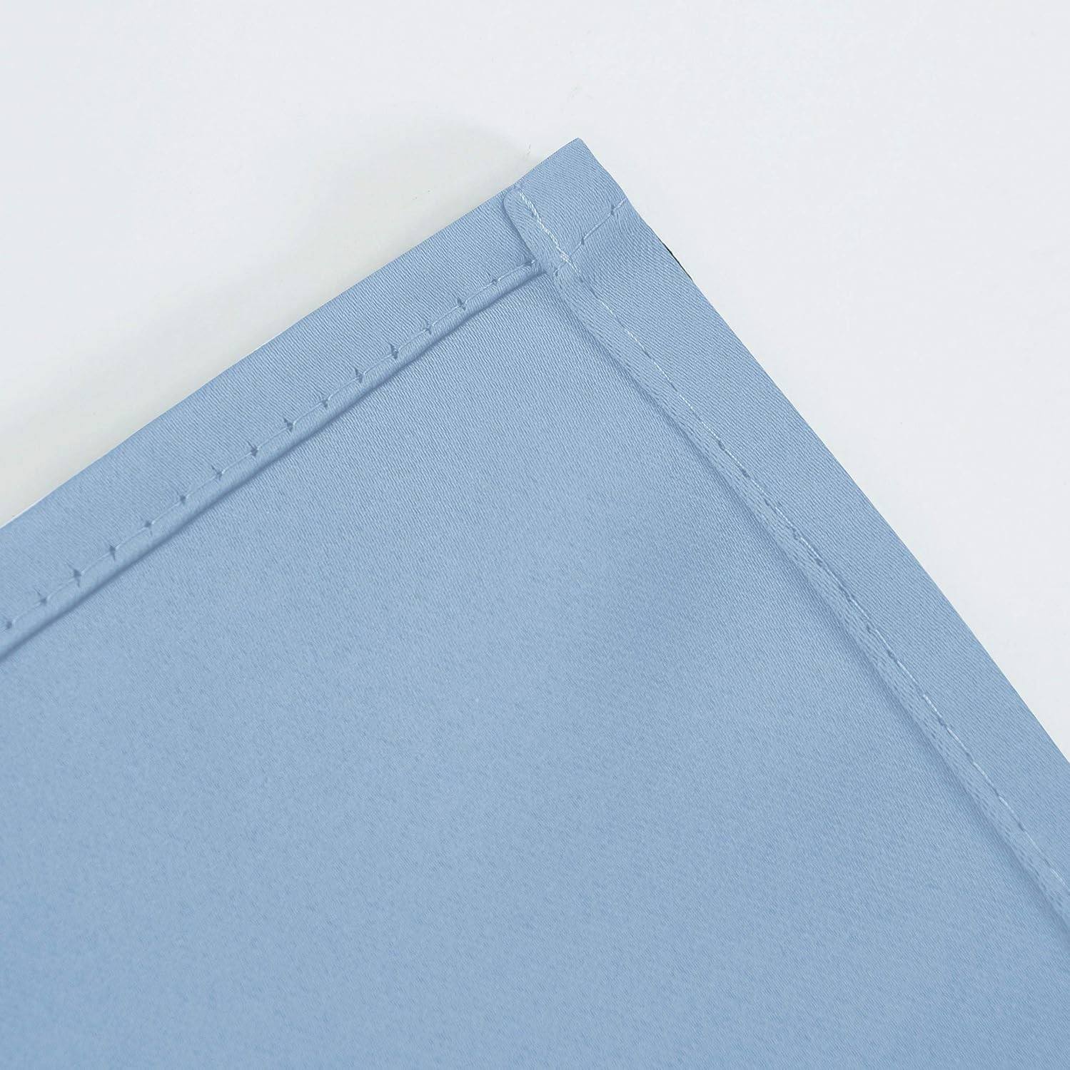 Sky Blue Thermal Blackout Curtains/42 x 72 Inch/Set of 2 Panels Room Darkenin…