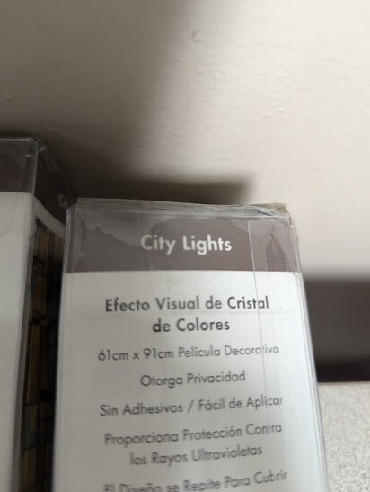 3 Rolls Artscape 24 in. x 36 in. City Lights Decorative Window Film 791
