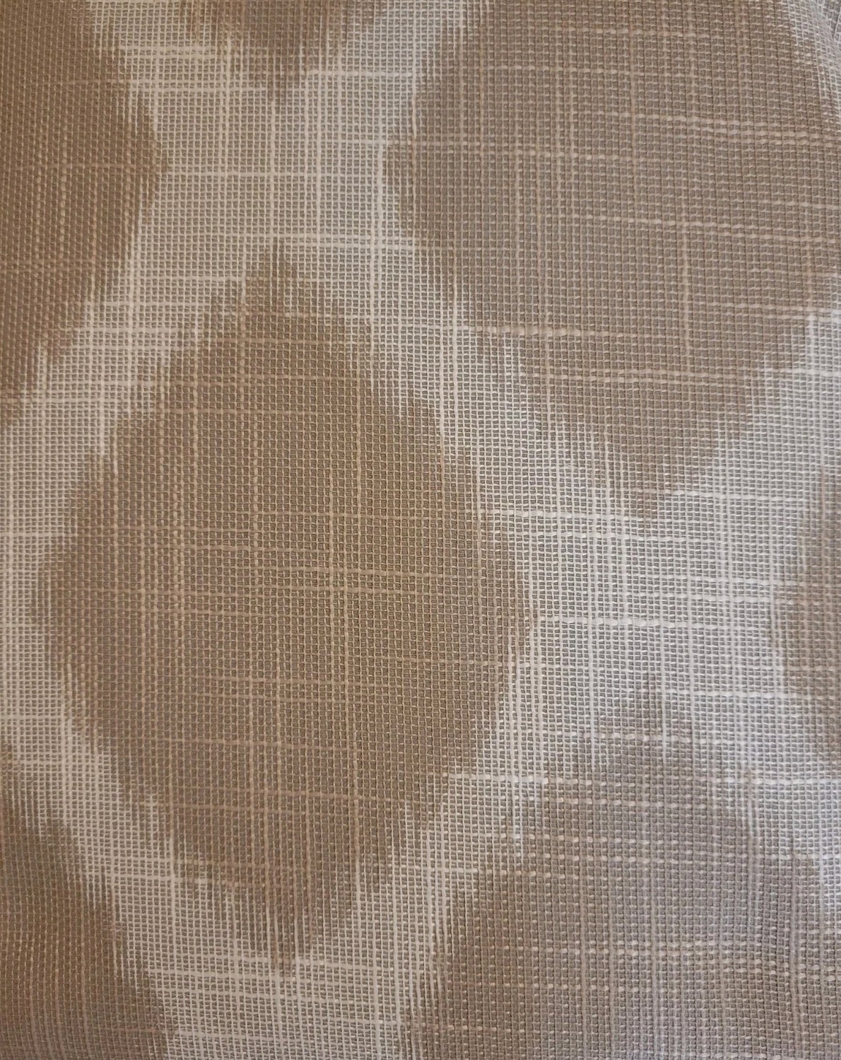 SunSmart Modern Printed Blackout Curtain 100″W x 84″L for Patio Office TAUPE