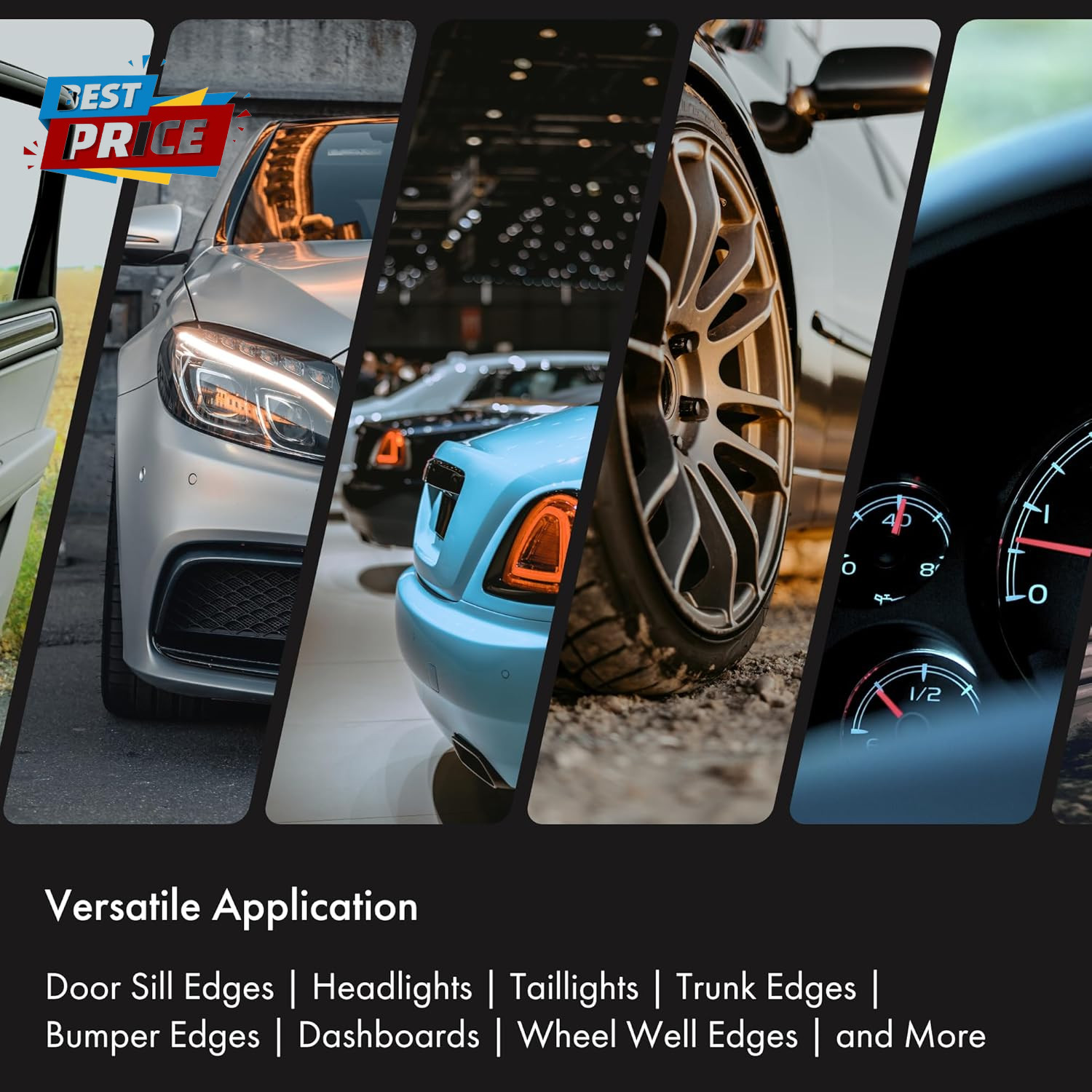 Clear Universal Door Sill Guard – 60″ X 2.75″ – Ultimate Protection for Car or T