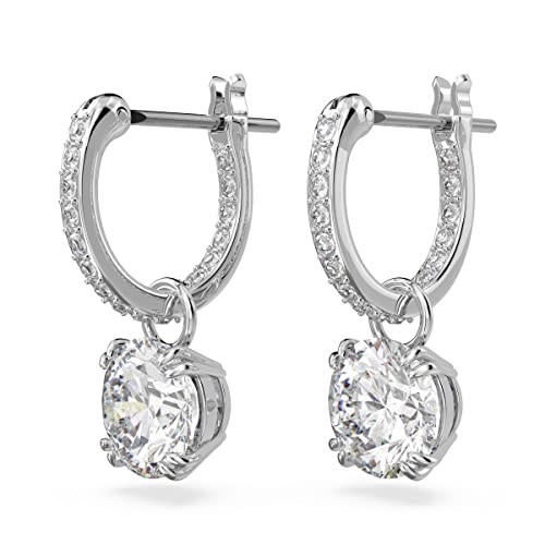 Swarovski Constella Drop Earring Collection. One Size Crystal　Japan