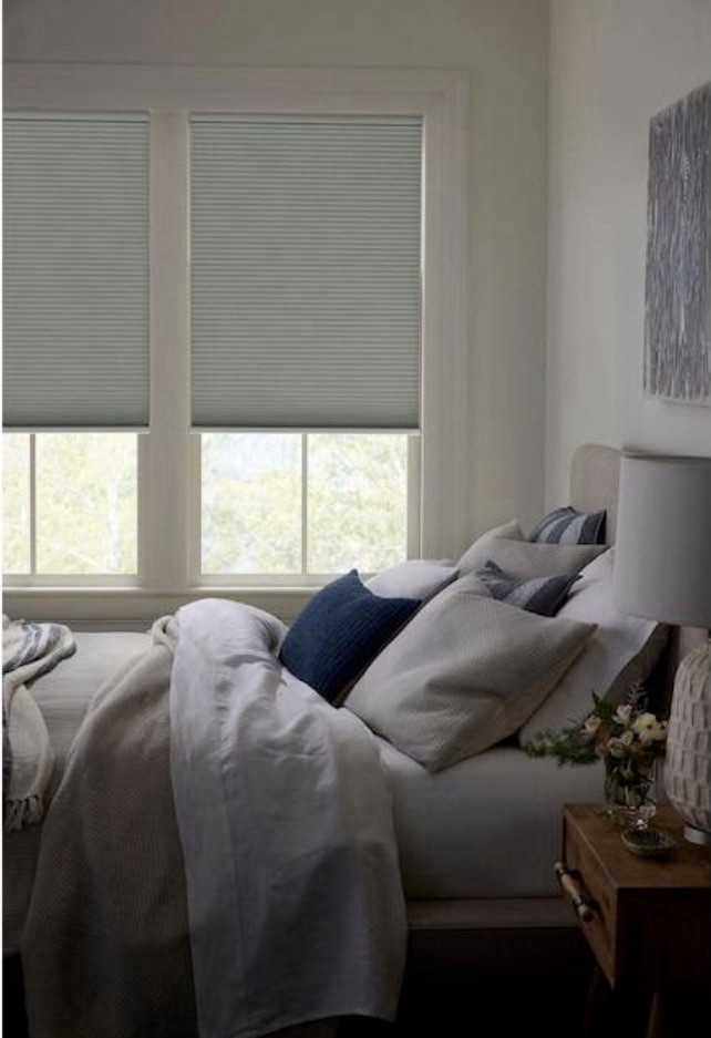 LEVOLOR Trim+Go Blackout Cellular Shade Graphite 34×72 Cordless Trimmed