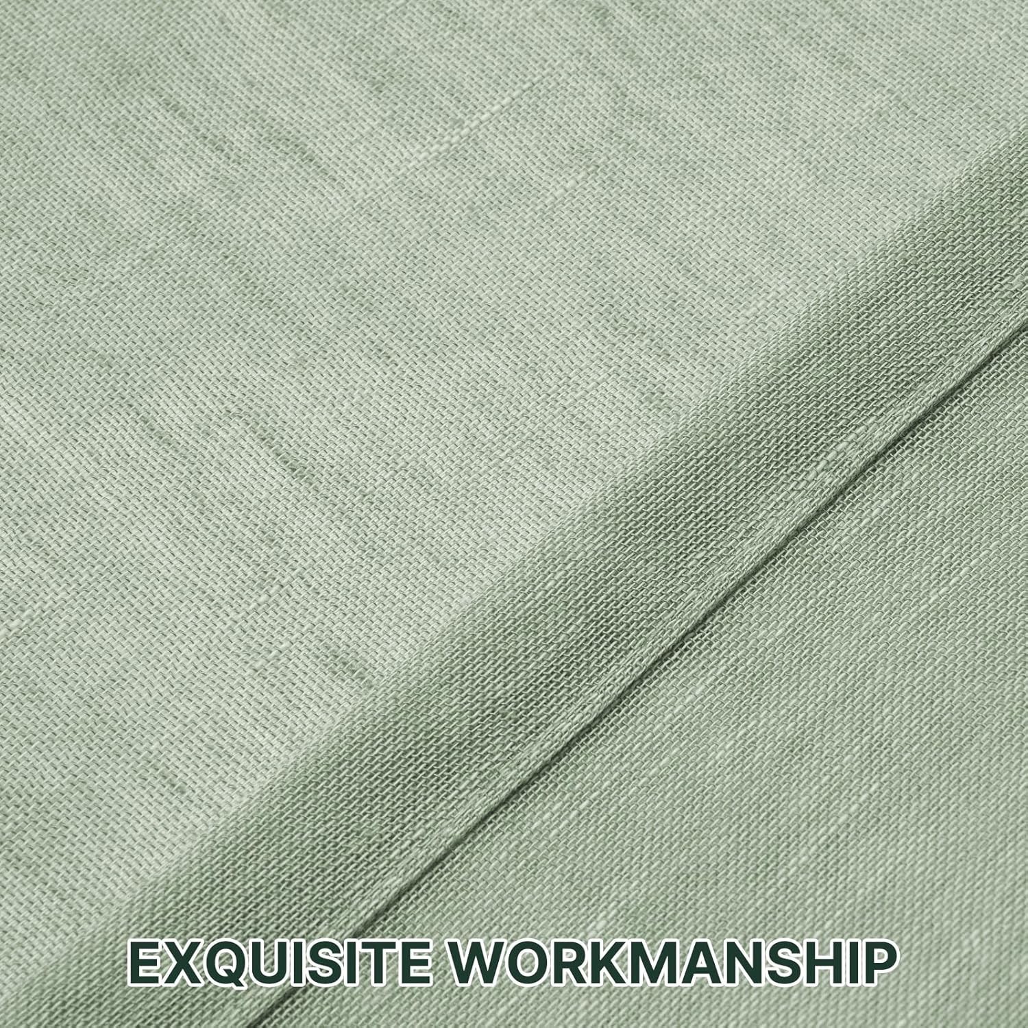 Sidelight Curtains for Front Door, Privacy Semi Sheer Curtains for French Doors