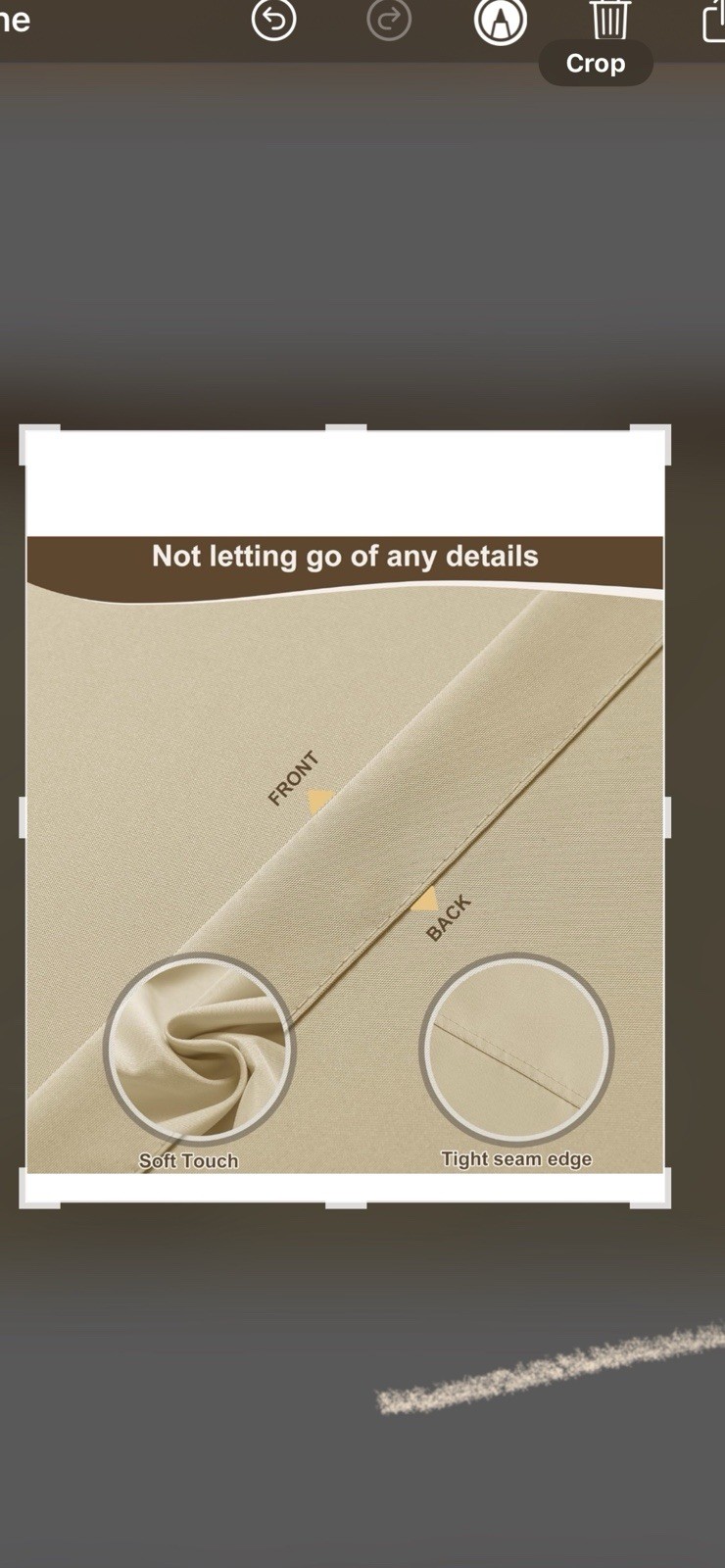 Waterproof Outdoor Patio Curtains 6 Pcs 110×95 Inch Cream Privacy Weatherproof