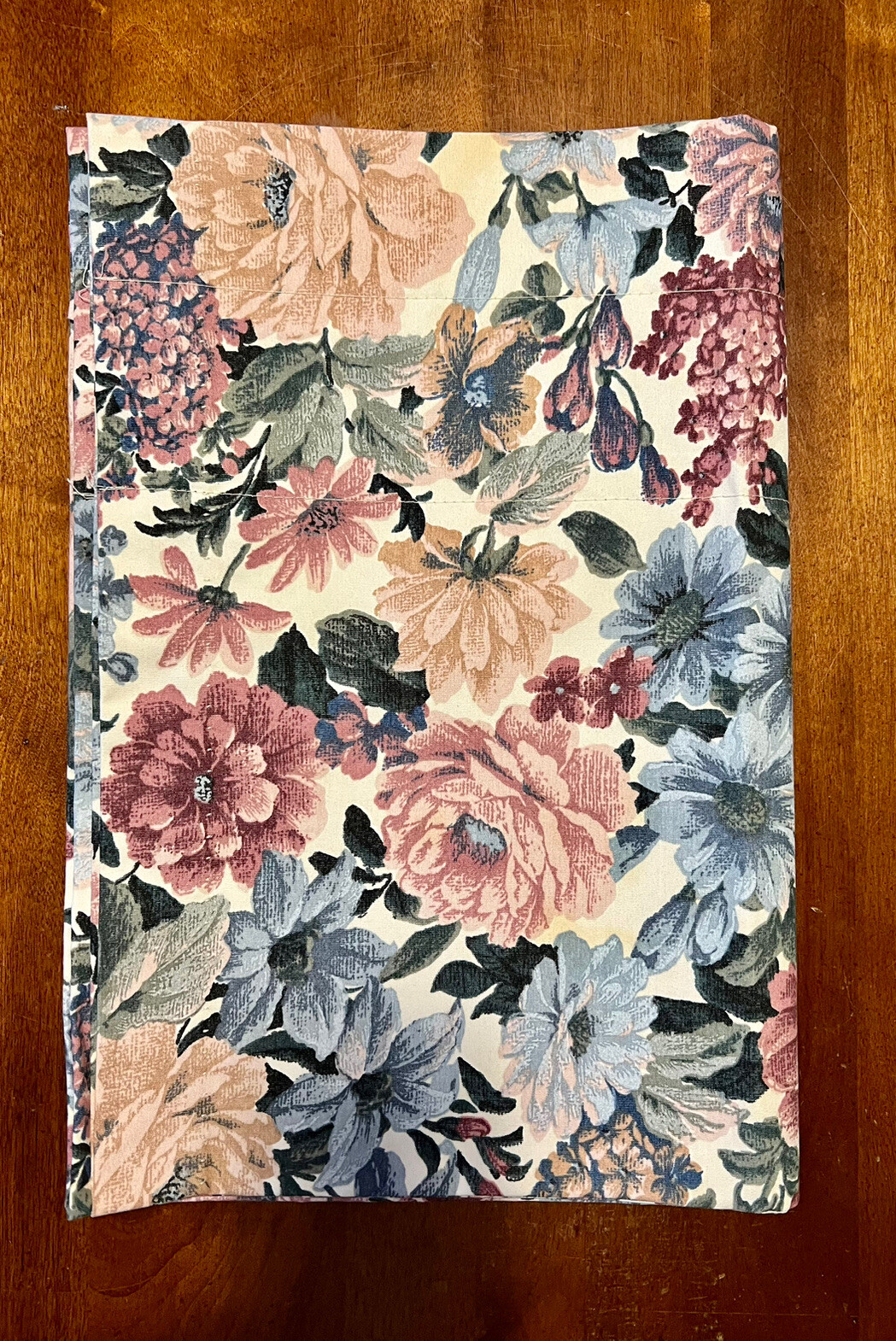 Burlington Floral Flower Valance Chic Cabin Country Cottage 15.5″ X 83″ VTG USA