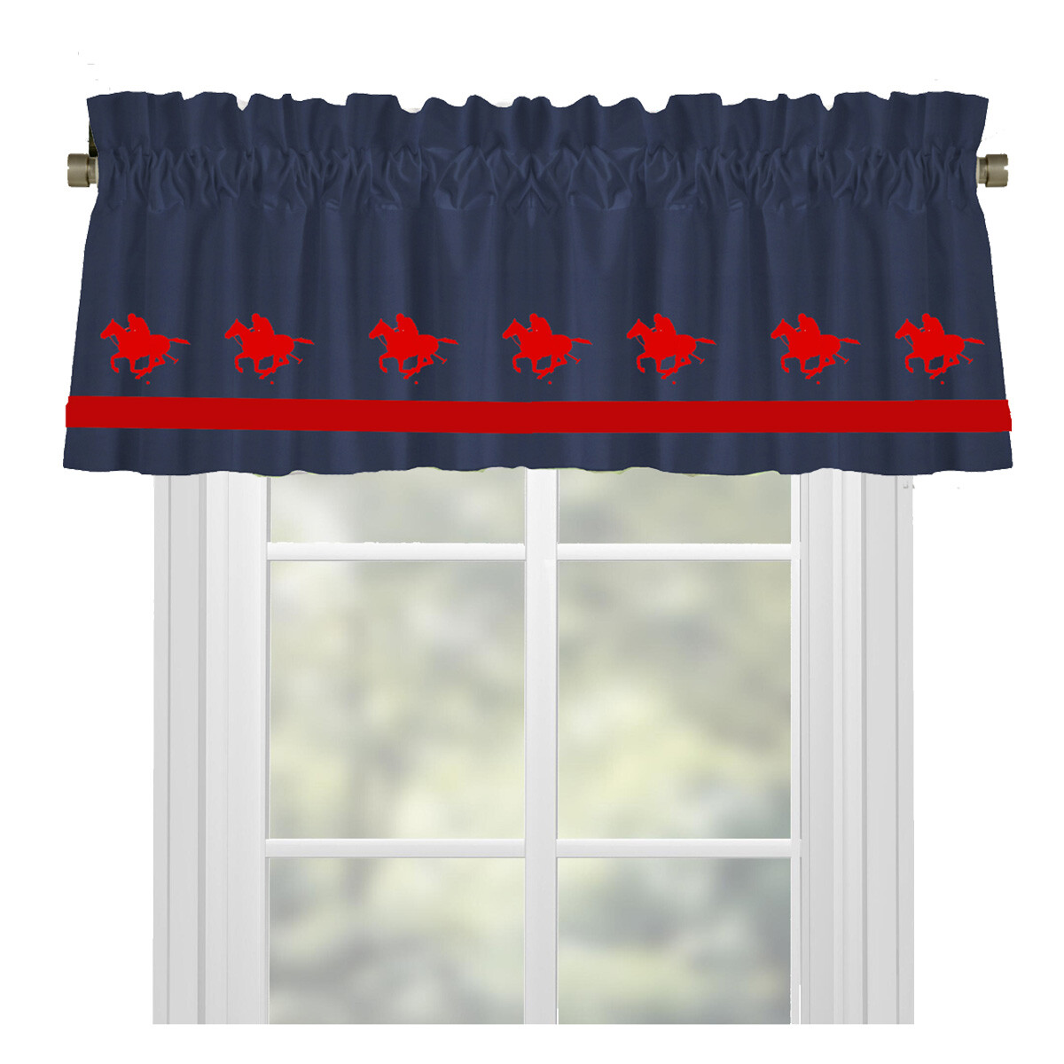 United States Air Military Force Window Valance/Curtain *Your Choice of Colors*