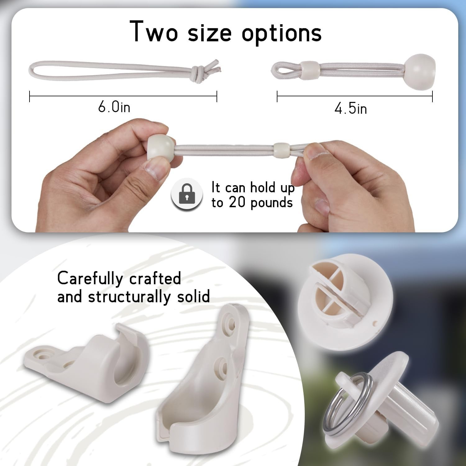 New Bungee kit+end Cover, General Replacement Installation Accessories for In…