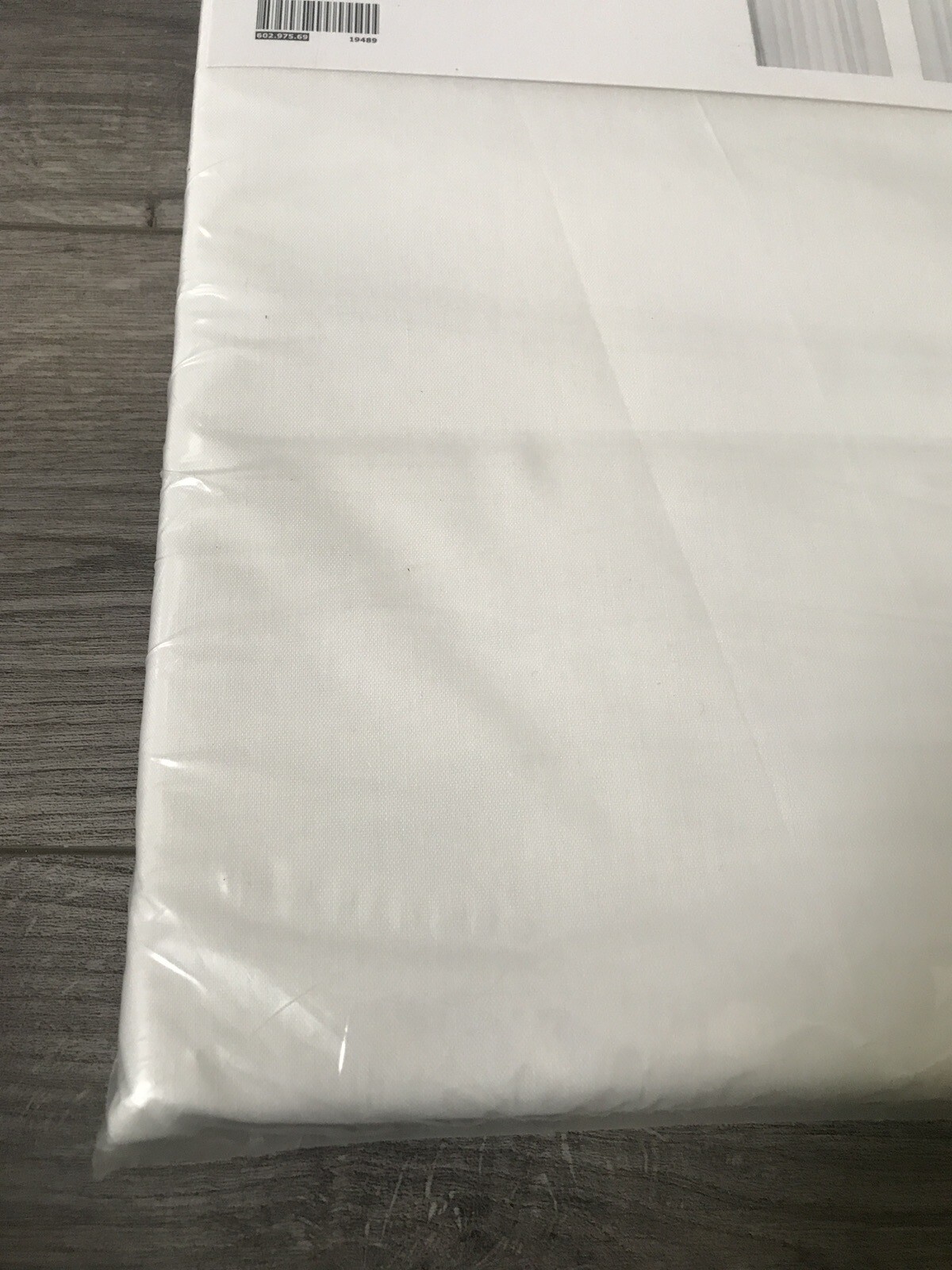 Ikea VIVAN White Curtain Drape 2PC Panels 57 x 98.5 Window Coverings New