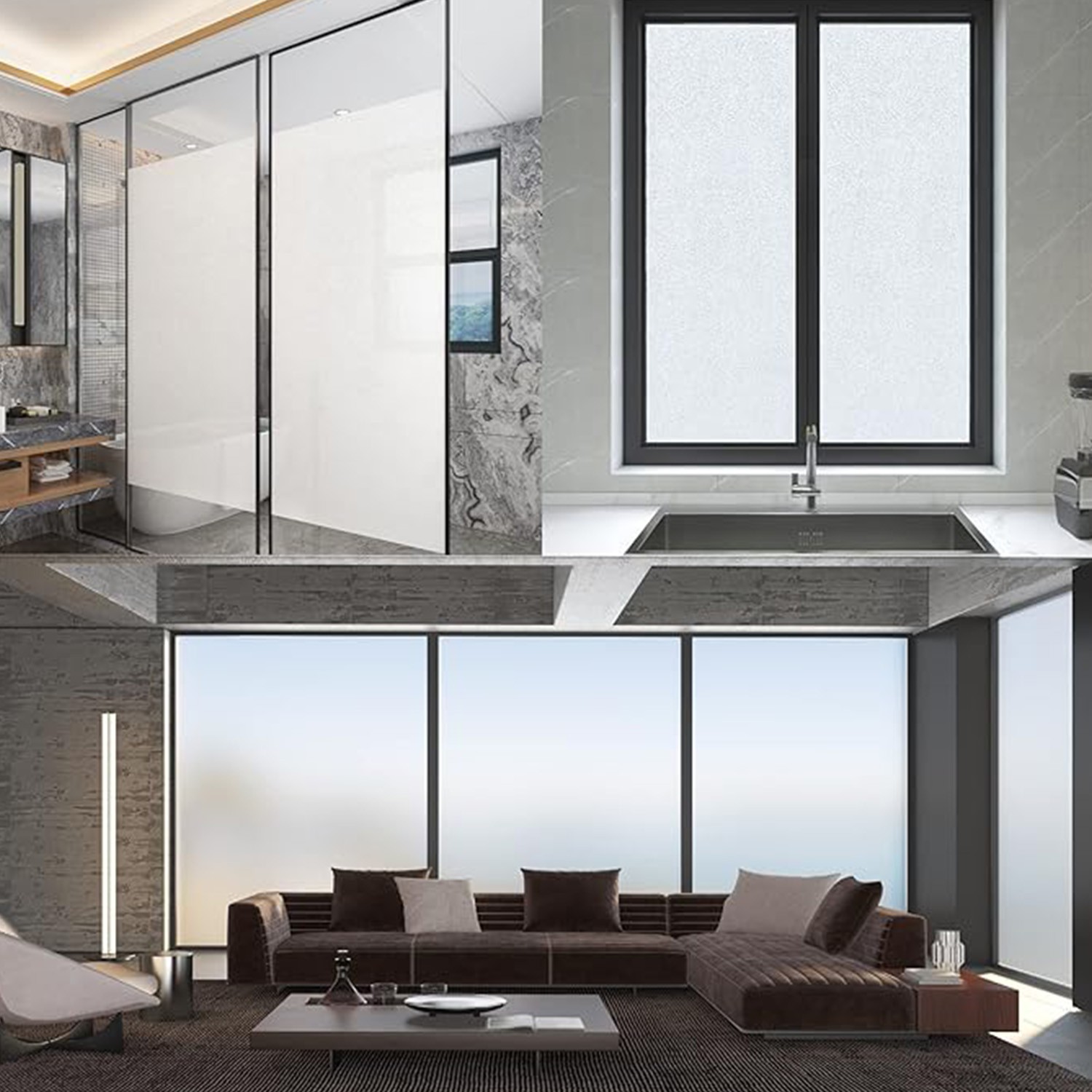 Mirror Reflective One Way Privacy Window Film Glass Tint Anti UV For Home Office