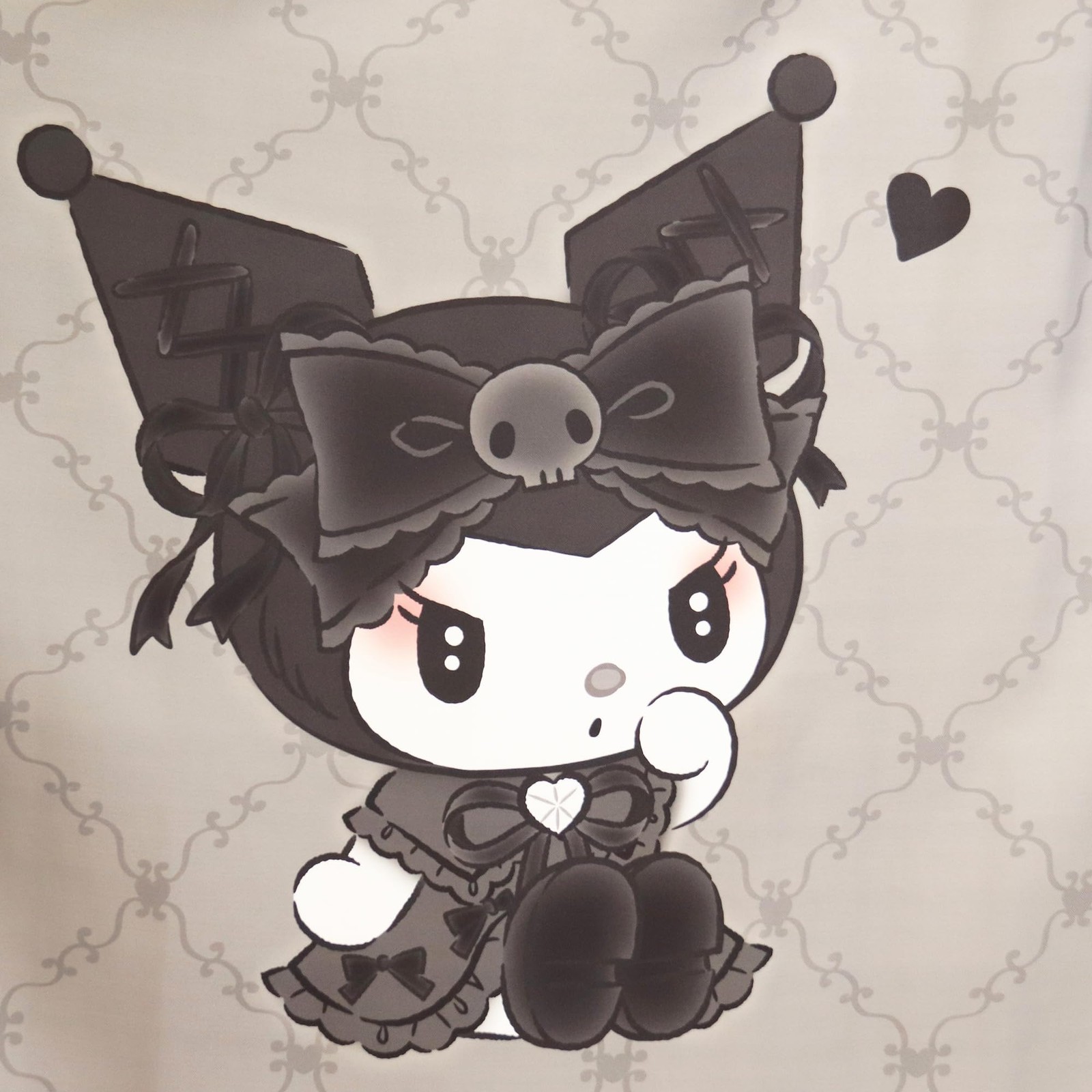 Blackout Curtains, My Melody and Kuromi Design, Single Picture, Art Curtains, Wi