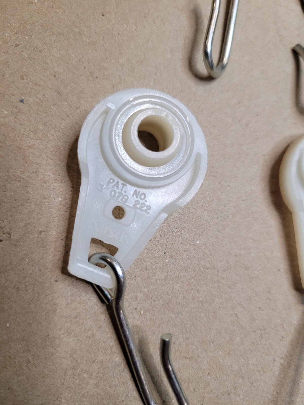 Kirsch Ball Bearing Carrier With Hook – 9673For Architrac Lot Of 10