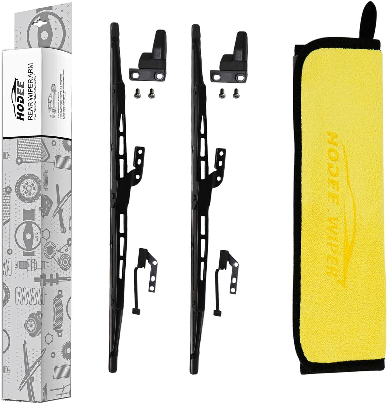 (Pack of 2) Rear Wiper Blade Replacement for 4Runner 3rd gen 1996-2002, Back Win