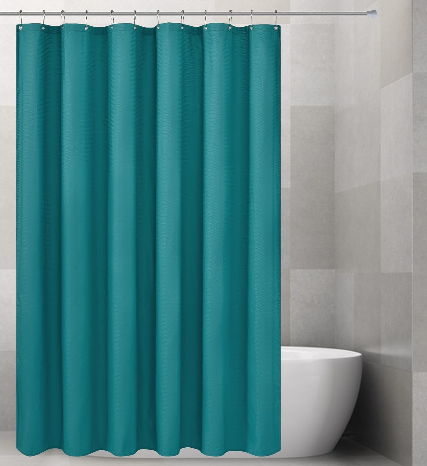 Barossa Design Soft Microfiber 70"W x 72"L (Pack of 1), Turquoise