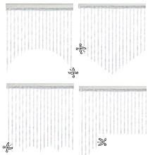 Crystal Beaded Curtain Door Curtains Room Divider Hanging Diamond Acrylic Beads