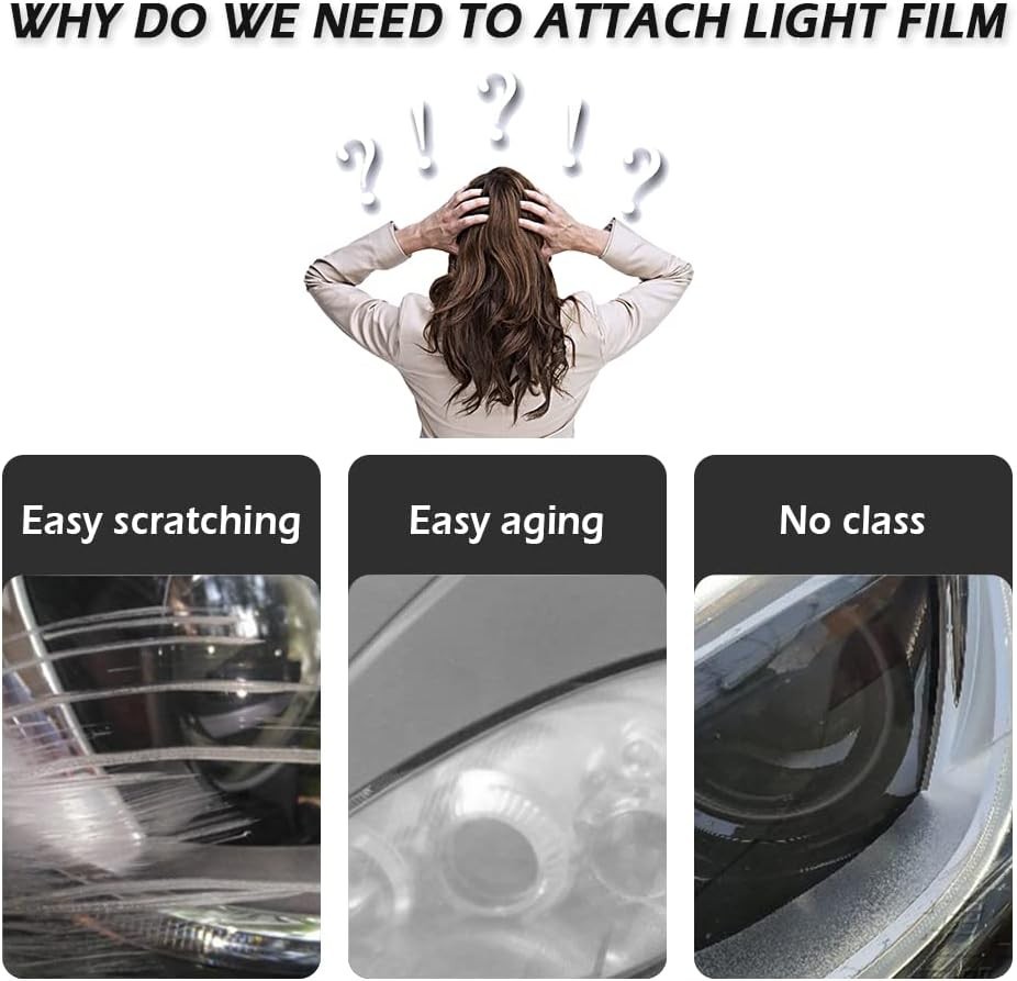 12×48 Inch Dark Blue Vinyl Tint Film – Protect & Decorate Your Lights