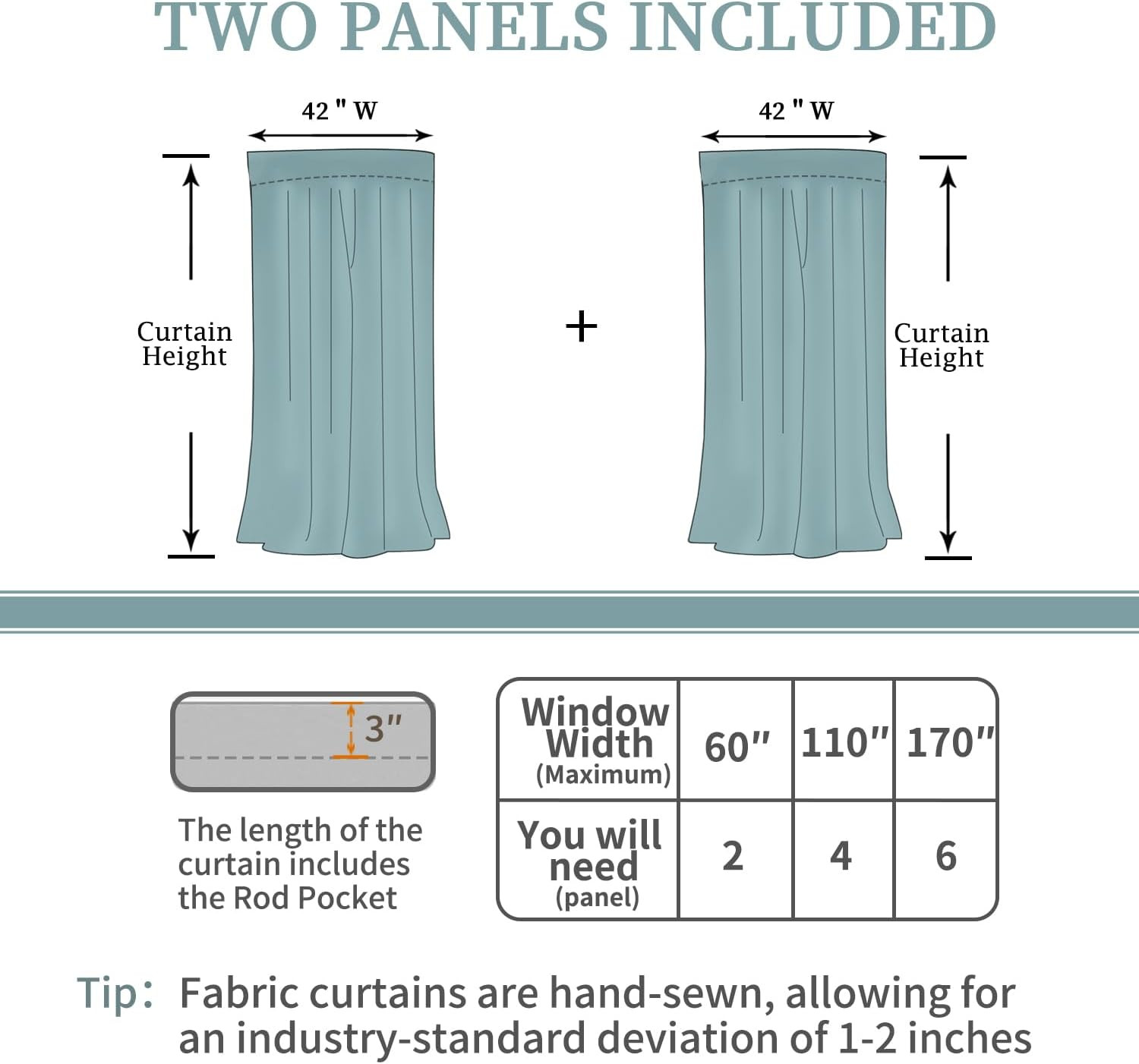 Christmas Red Blackout Curtains 63 Inch Length – Rod Pocket and Back Tab Thermal