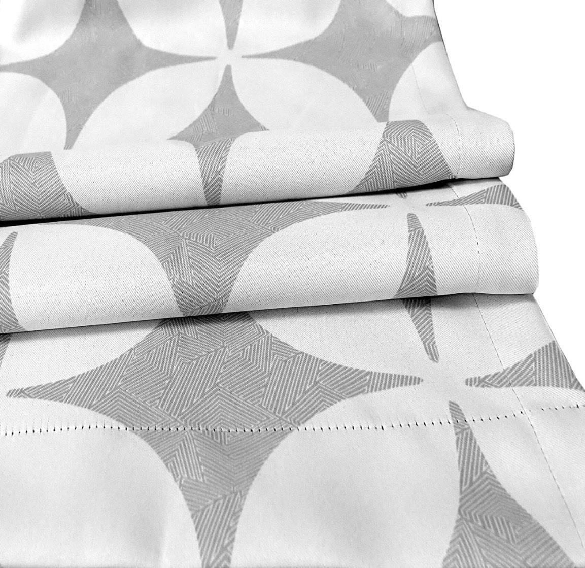 DriftAway Amelia Gray Blackout Light Blocking Curtain